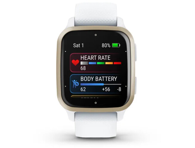 Aktiivsuskell Garmin VENU SQ 2 White/Cream Gold White/Cream Gold