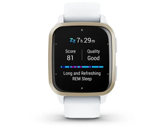 Nutikell Garmin VENU Sq 2 White/Cream Gold