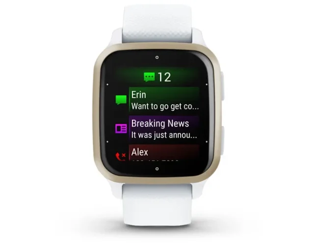 Nutikell Garmin VENU Sq 2 White/Cream Gold