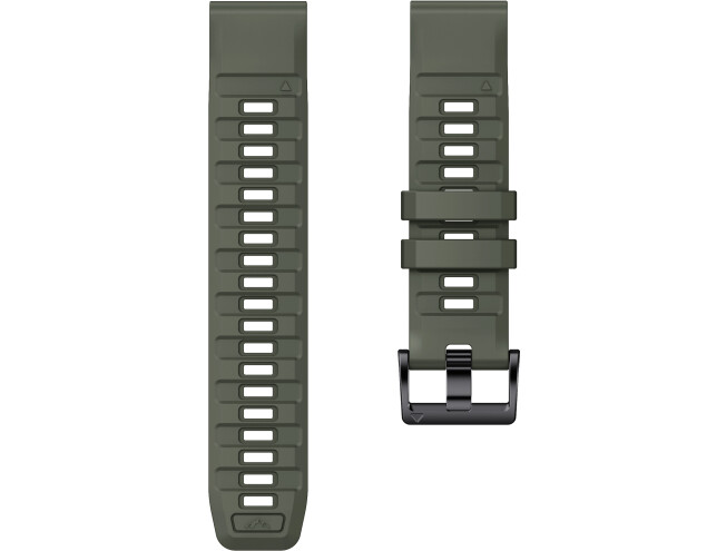 Kiirkinnitusega kellarihmad 26mm Silikoon - Dark Green