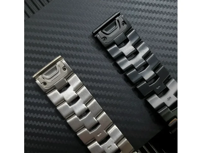 Kiirkinnitusega kellarihmad 22mm Titaanium - h&otilde;be