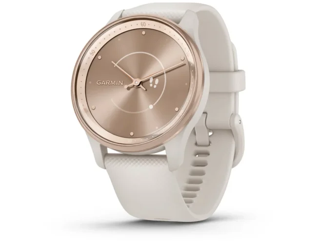 Aktiivsuskell Garmin vivomove Trend White Cream
