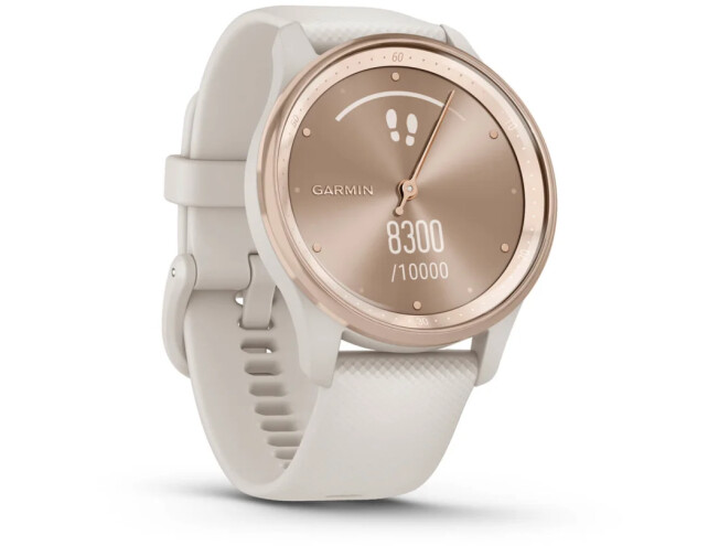 Aktiivsuskell Garmin vivomove Trend, White Cream White Cream