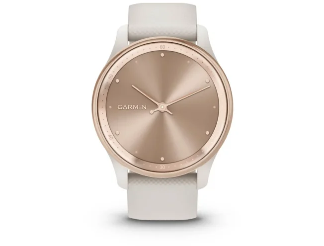 Aktiivsuskell Garmin vivomove Trend White Cream