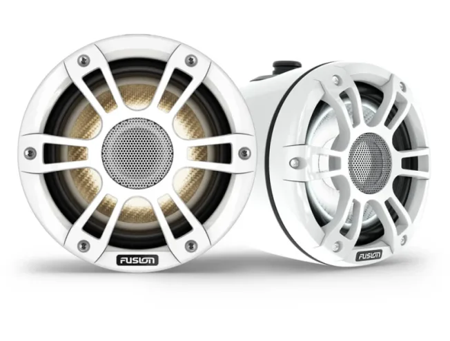 Fusion 3i seeria niiskuskindlad k&otilde;larid 6,5" tollised, 230W CRGBW valged sport Wake Tower k&otilde;larid (paar) SG-FLT653SPW