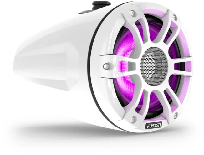 Fusion 3i seeria niiskuskindlad k&otilde;larid 6,5" tollised, 230W CRGBW valged sport Wake Tower k&otilde;larid (paar) SG-FLT653SPW