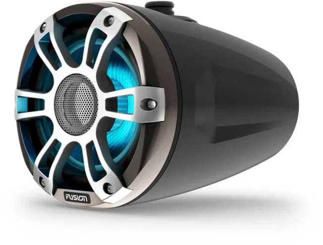 Fusion 3i seeria niiskuskindlad k&otilde;larid 6,5" tollised, 230W CRGBW mustad sport Wake Tower k&otilde;larid (paar) SG-FLT653SPB