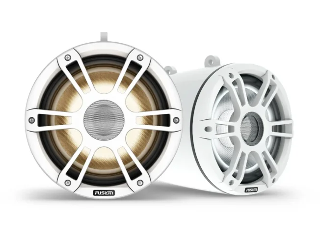 Fusion 3i seeria niiskuskindlad k&otilde;larid 8,8" tollised, 330W CRGBW valged sport Wake Tower k&otilde;larid (paar) SG-FLT883SPW
