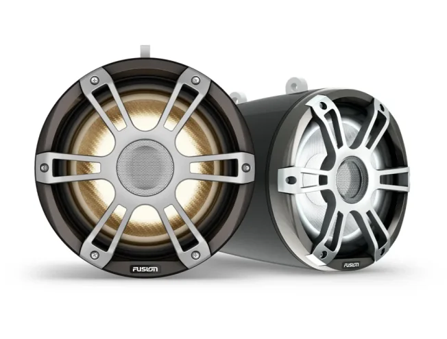 Fusion 3i seeria niiskuskindlad k&otilde;larid 8,8" tollised, 330W CRGBW mustad sport Wake Tower k&otilde;larid (paar) SG-FLT883SPB