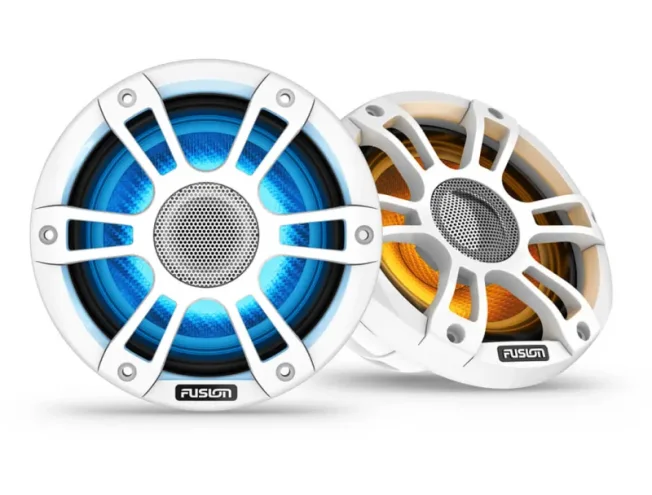 Fusion 3i seeria niiskuskindlad k&otilde;larid 6,5" tollised, 230W CRGBW valged sport k&otilde;larid (paar) SG-FL653SPW