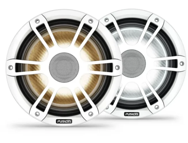 Fusion 3i seeria niiskuskindlad k&otilde;larid 8,8" tollised, 330W CRGBW valged sport k&otilde;larid (paar) SG-FL883SPW