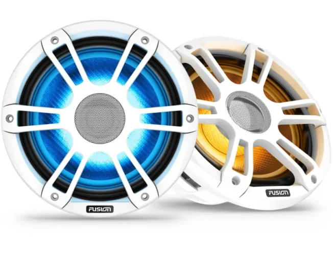 Fusion 3i seeria niiskuskindlad k&otilde;larid 8,8" tollised, 330W CRGBW valged sport k&otilde;larid (paar) SG-FL883SPW