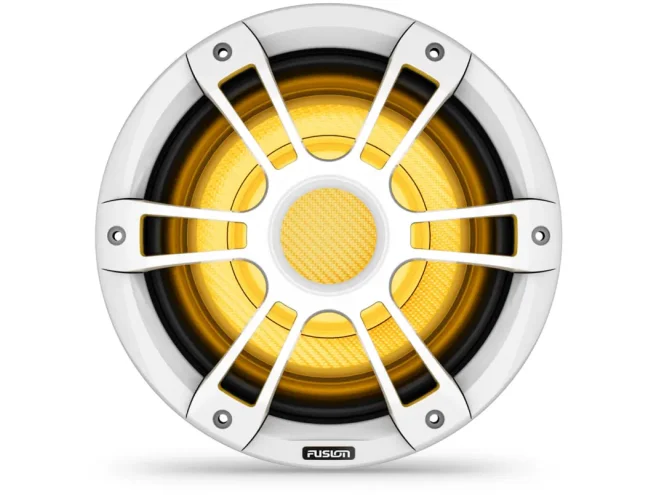 Fusion 3i seeria niiskuskindlad bassik&otilde;larid 10" tolline 600W Sport, valge CRGBW SG-SL103SPW