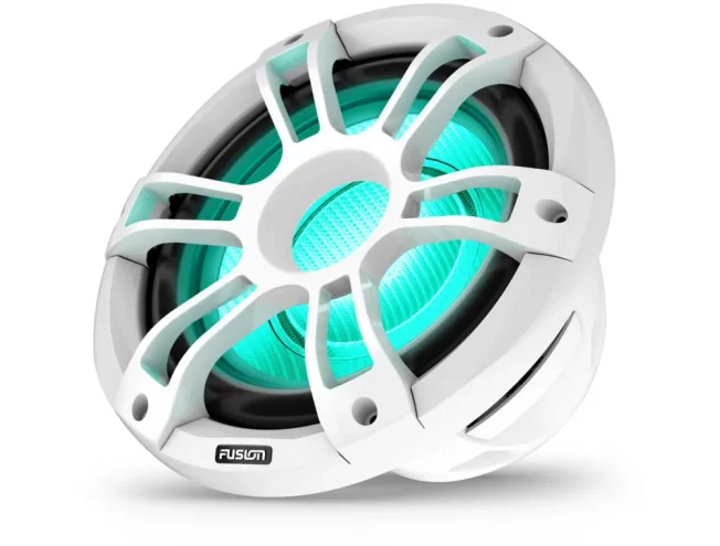 Fusion 3i seeria niiskuskindlad bassik&otilde;larid 10" tolline 600W Sport, valge CRGBW SG-SL103SPW