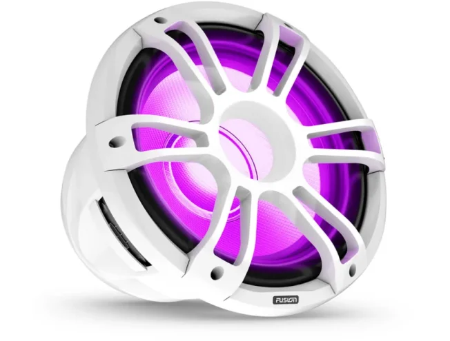 Fusion 3i seeria niiskuskindlad bassik&otilde;larid 12" tolline 1400W Sport, valge CRGBW SG-SL123SPW