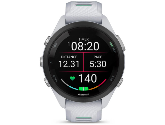 Spordikell Garmin Forerunner 265S Music, White White