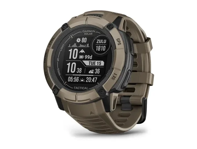 Seikluskell Garmin Instinct 2X Solar Tactical Edition, Coyote Tan