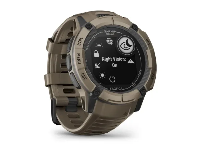 Seikluskell Garmin Instinct 2X Solar Tactical Edition, Coyote Tan
