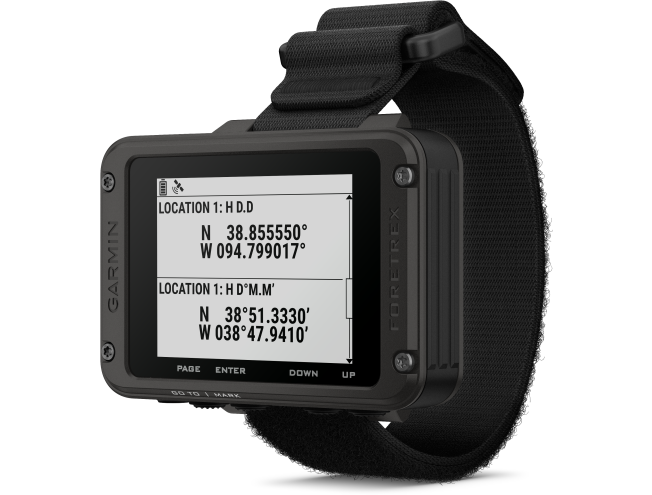 Käsi GPS Garmin Foretrex 801/901 801