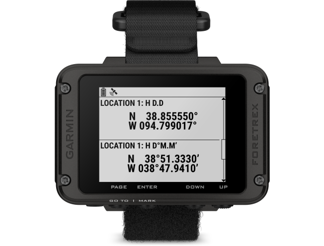 Käsi GPS Garmin Foretrex 801/901 801
