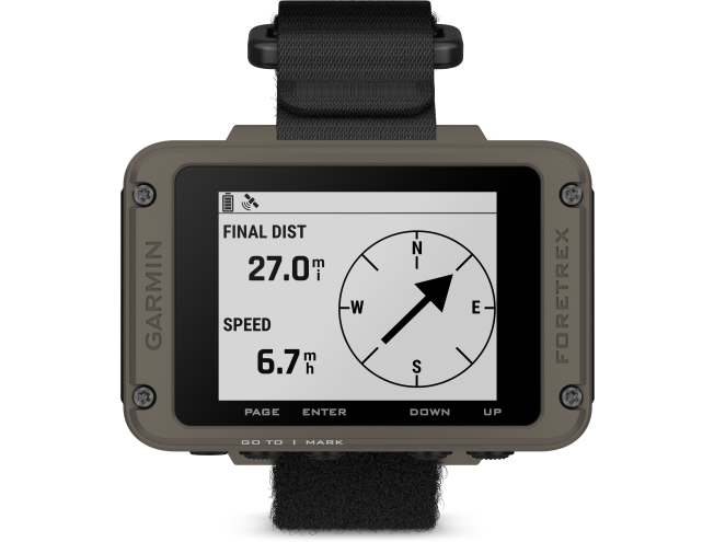 Käsi GPS Garmin Foretrex 801/901 901 Ballistic Edition