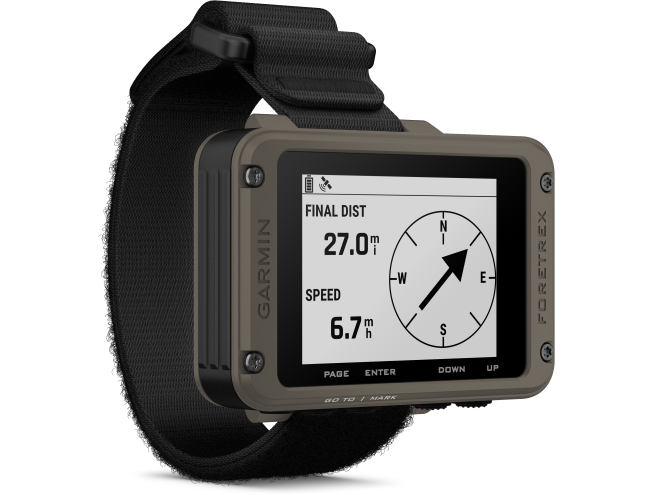 Käsi GPS Garmin Foretrex 801/901 901 Ballistic Edition