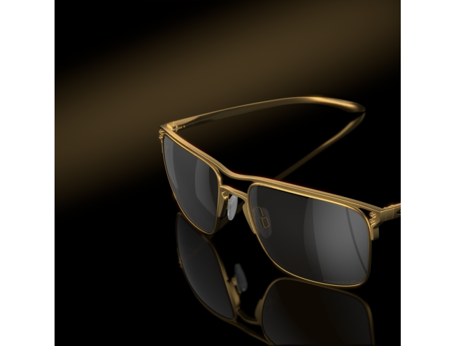 P&auml;ikeseprillid OAKLEY Holbrook TI Satin Gold Prizm Black Polarized