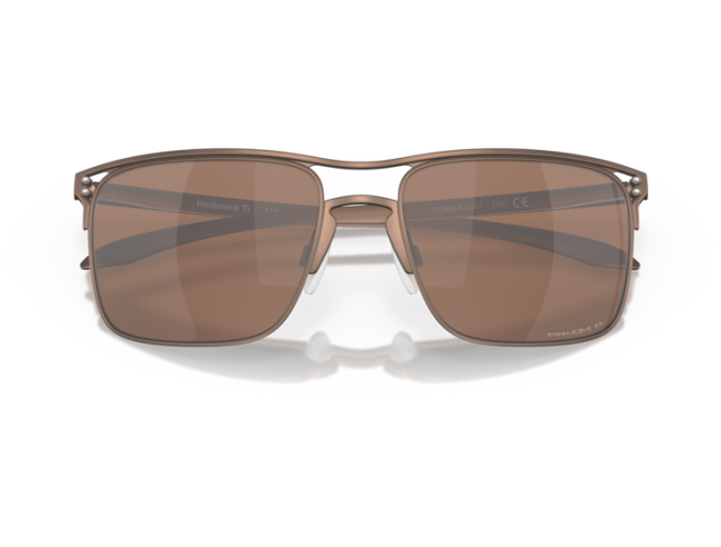 P&auml;ikeseprillid OAKLEY Holbrook TI Satin Toast Prizm Tungsten Polarized