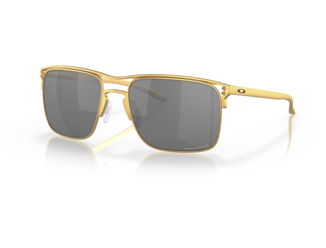 P&auml;ikeseprillid OAKLEY Holbrook TI Satin Gold Prizm Black Polarized