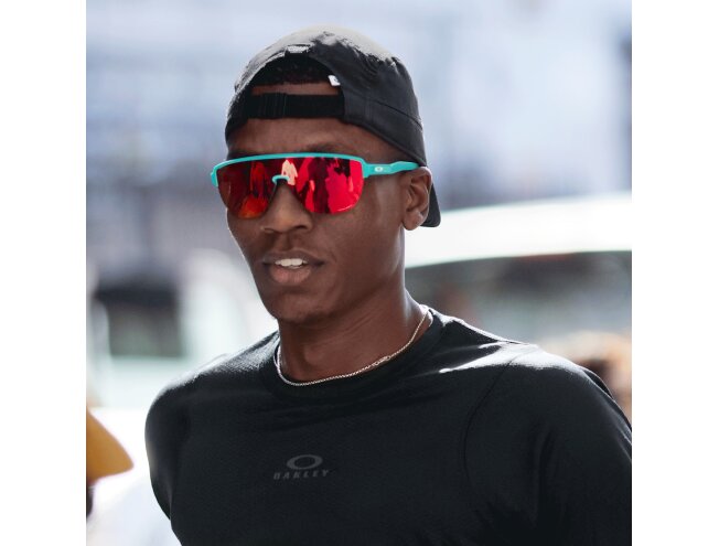 P&auml;ikeseprillid OAKLEY Corridor Matte Celeste Prizm Ruby