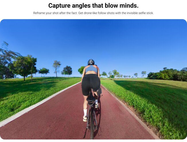 Third-Person Bike Tail Mount Insta360
