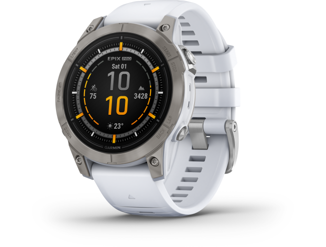 Spordikell Garmin epix PRO 47mm Sapphire Whitestone Sapphire Ti Whitestone