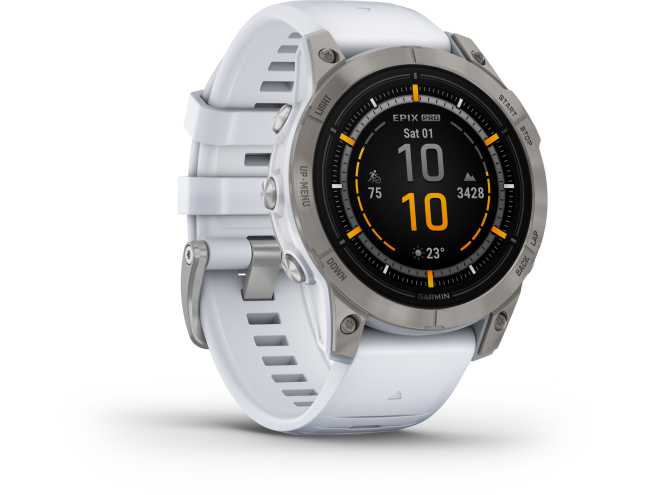 Spordikell Garmin epix PRO 47mm Sapphire Whitestone Sapphire Ti Whitestone