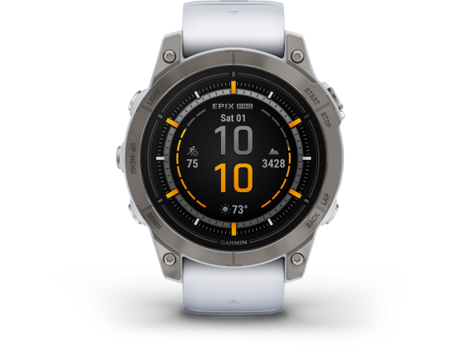 Spordikell Garmin epix PRO 47mm Sapphire Whitestone Sapphire Ti Whitestone