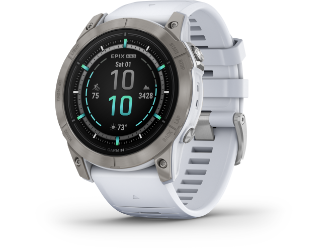 Spordikell Garmin epix (Gen2) PRO 51mm Sapphire Ti Whitestone