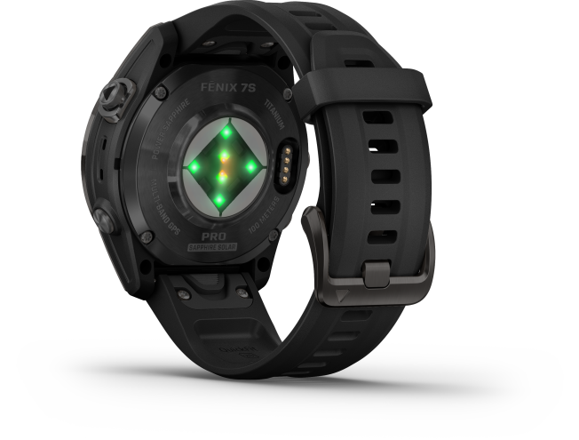 Spordikell Garmin fenix 7S PRO Solar Sapphire - Ti Carbon Gray