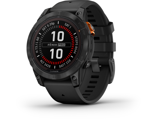 Spordikell fenix 7 PRO Solar Slate Gray Black