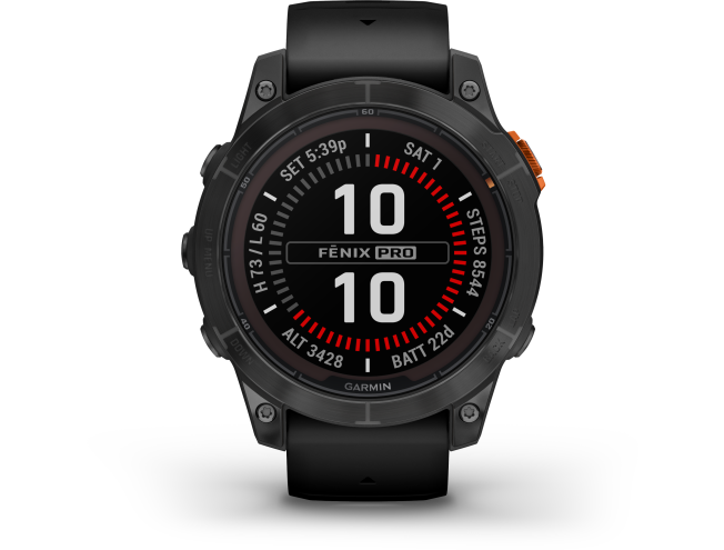 Spordikell fenix 7 PRO Solar Slate Gray Black