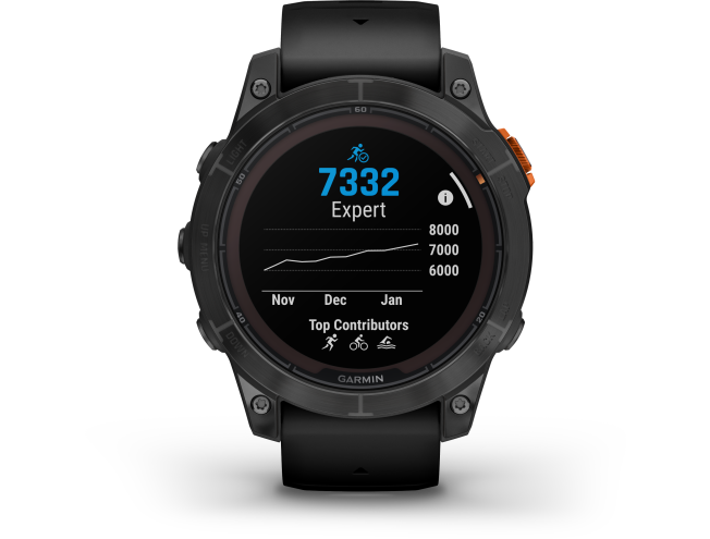 Spordikell fenix 7 PRO Solar Slate Gray Black