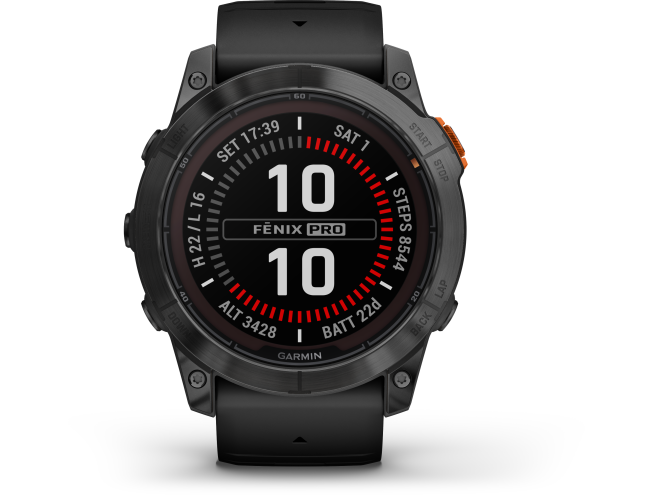 Spordikell fenix 7X PRO Solar Slate Gray Black