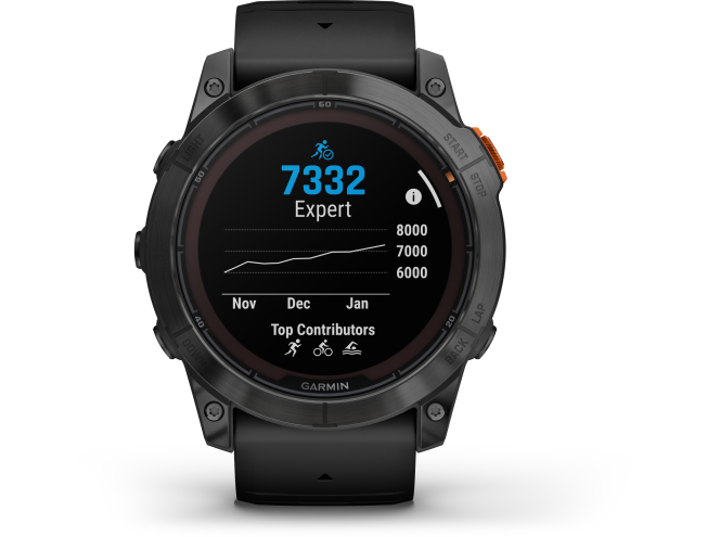 Spordikell fenix 7X PRO Solar Slate Gray Black
