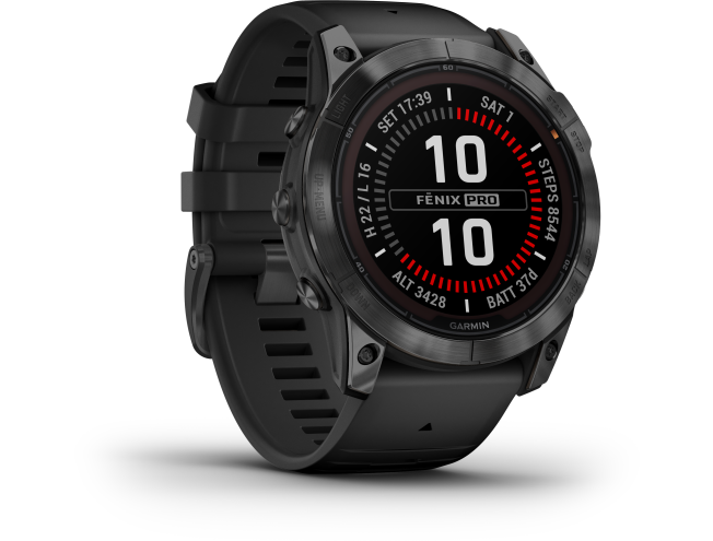 Spordikell fenix 7X PRO Solar Slate Gray Black