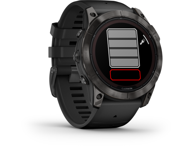 Spordikell Garmin fenix 7X PRO Sapphire Solar - Carbon Gray TLC Ti Black Sapphire - Carbon Gray TLC Ti Black