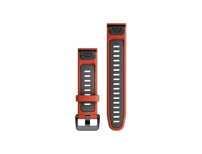 QUICKFIT 20 kellarihmad (20mm) Silikoon - Flame Red/Graphite