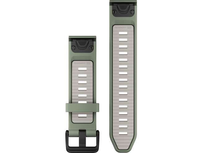 QUICKFIT 20 kellarihmad (20mm) Silikoon - Willow/Fog Gray