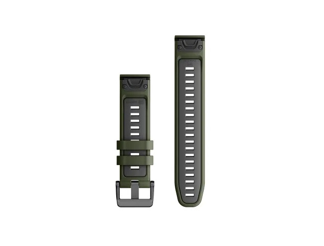 QUICKFIT 22 kellarihmad (22mm) Silikoon - Moss/Graphite