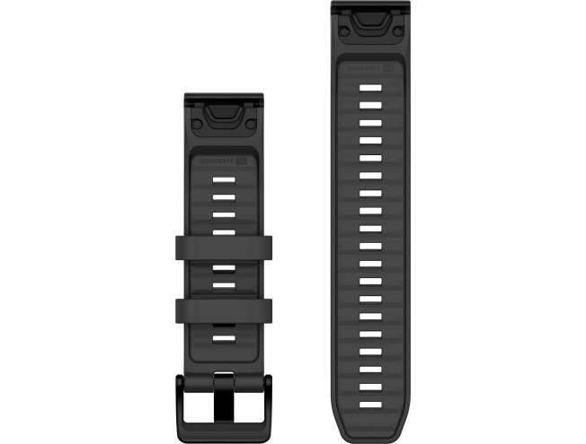 QUICKFIT 22 kellarihmad (22mm) Silikoon - Graphite/Graphite