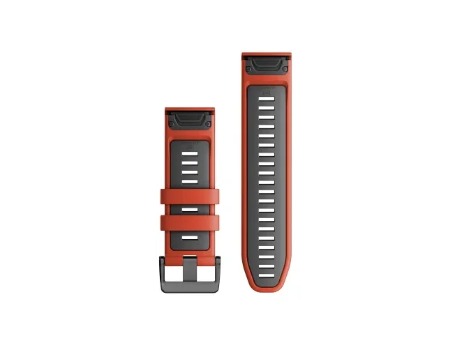 QUICKFIT 26 kellarihmad (26mm) Silikoon - Flame Red/Graphite
