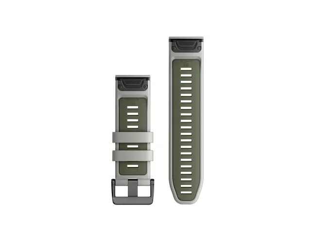 QUICKFIT 26 kellarihmad (26mm) Silikoon - Fog Gray/Moss
