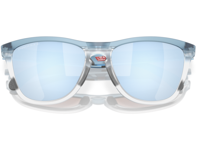 P&auml;ikeseprillid OAKLEY Frogskins Range Transparent Stonewash Prizm Deep Water Polarized